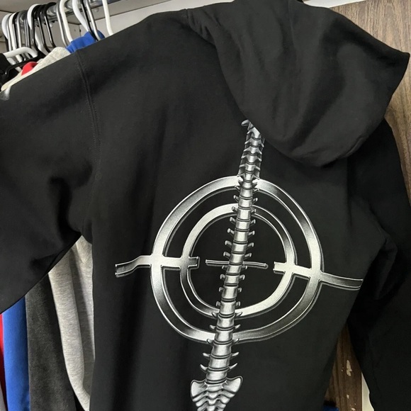 Revenge Chrome Skeleton hoodie - Picture 3 of 3